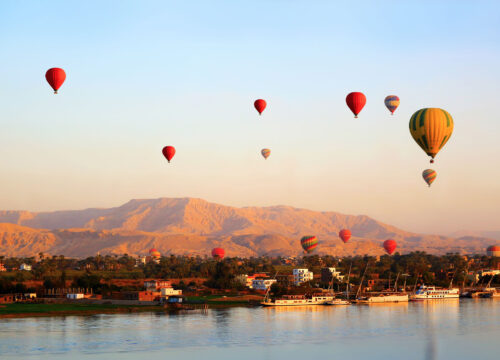 Luxor Heißluftballonfahrt aus Hurghada